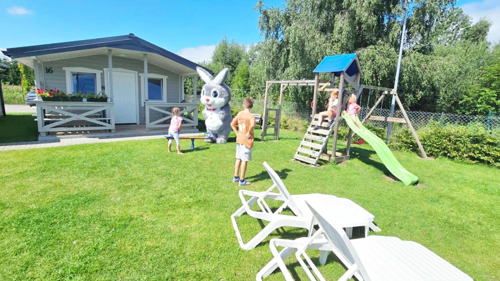 Domki Nadmorska Oaza Nad Morzem I Jeziorem Jezierzany Eksteriør billede